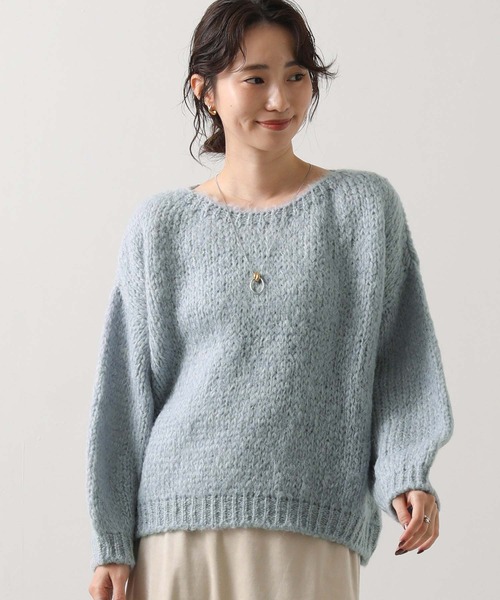 TRICOTS JEAN MARC／別注ボートネック ≪追加≫【TRICOTS JEAN MARC】別注ボートネックスリットプルオーバー
