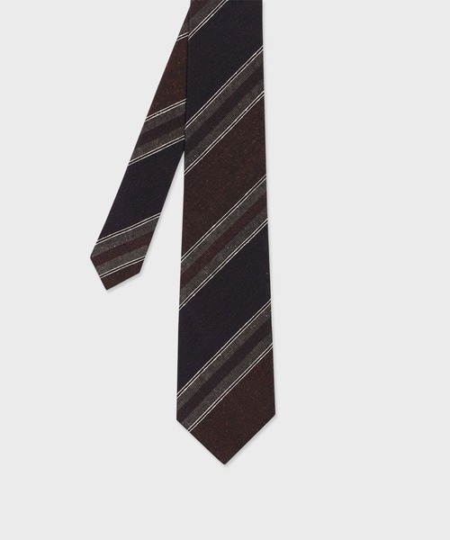 Paul Smith（ポール・スミス） ネクタイ ダークトーン レジメンタル