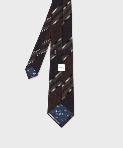 Paul Smith（ポール・スミス） ネクタイ ダークトーン レジメンタル
