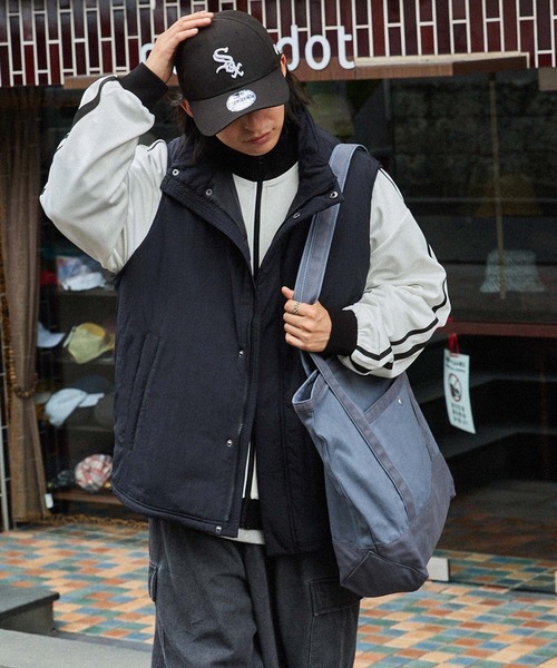 「U.S. POLO ASSN.」 ナイロンブルゾン M オフホワイト メンズ_画像8