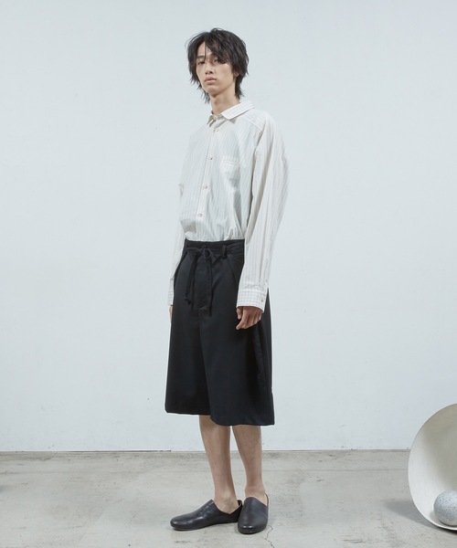 Dulcamara（ドゥルカマラ） ワイドパンツ ハーフパンツ スラックス