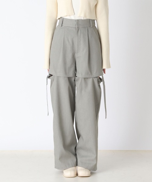 「Heather」 スラックス FREE ブルー系その他 レディース_画像8