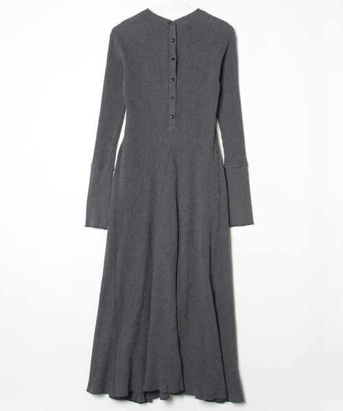 「GALLARDAGALANTE」 ニットワンピース 1 チャコールグレー レディース_画像2