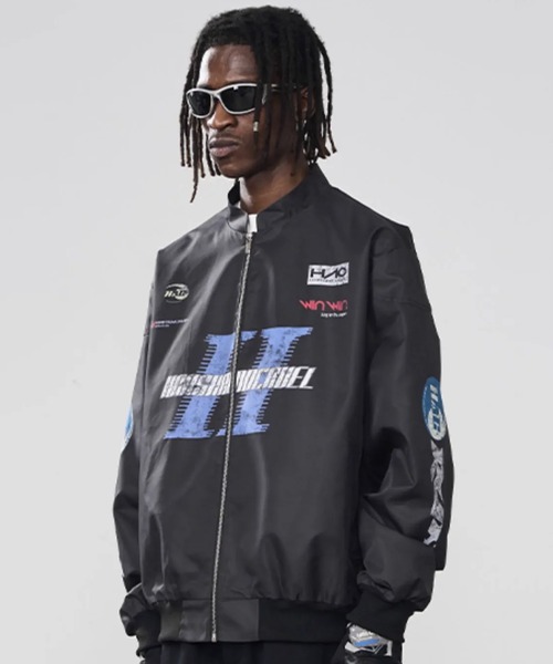 「HARSH AND CRUEL」 ブルゾン M ブラック メンズ_画像4