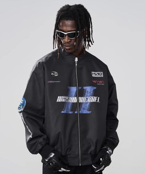 「HARSH AND CRUEL」 ブルゾン M ブラック メンズ_画像8