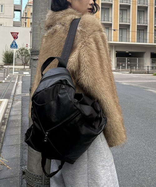 ニッセン（nissen） コート アウター フェイクファージャケット