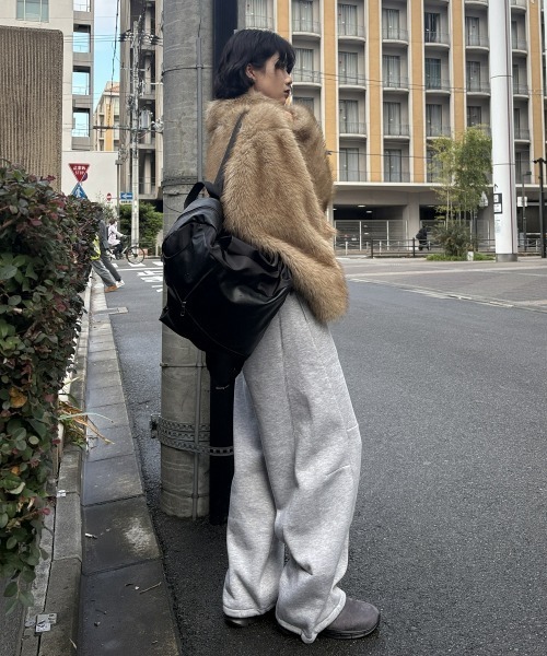 ニッセン（nissen） コート アウター フェイクファージャケット