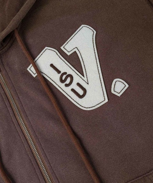 STYLISE パーカー 「EVISU」HEAVY WEIGHT WASHED EV HOODIE / ブラウン