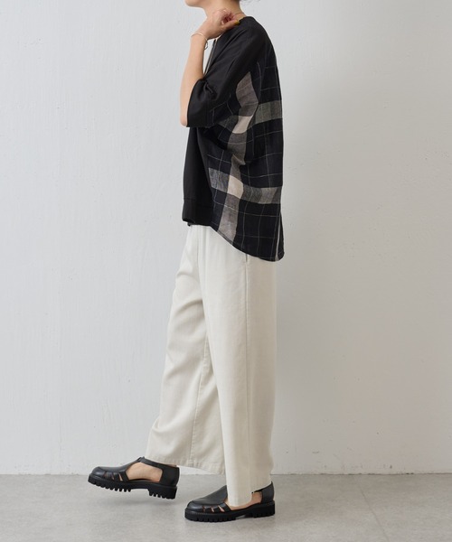 BEARDSLEY（ビアズリー） 7分袖カットソー FREE ベージュ レディース