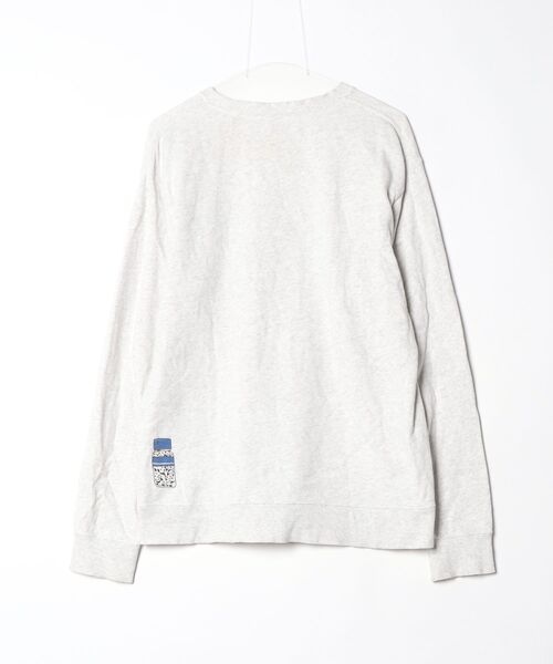 「Design Tshirts Store graniph」 スウェットカットソー L グレー レディース_画像2