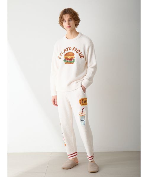 【新品】ジェラートピケ ヒラノトシユキ ジャガード ルームウェアセット パジャマ gelato pique（ジェラートピケ） パジャマ 「ヒラノトシユキ」「HOMME