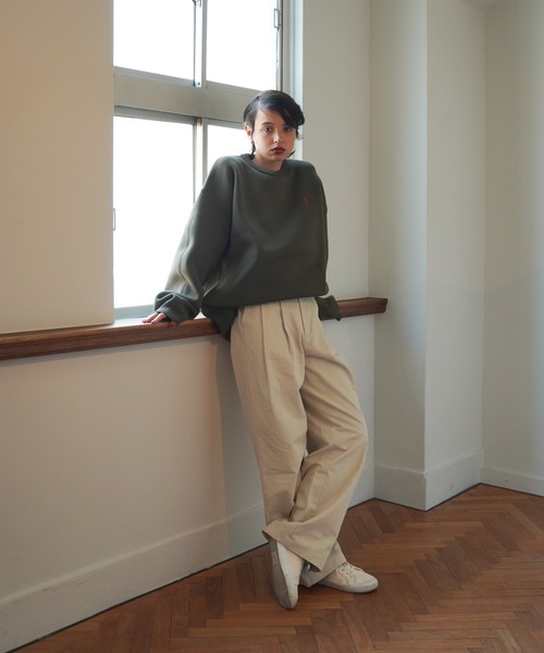 「TINA：JOJUN」 チノパンツ M ライトブラウン レディース_画像2