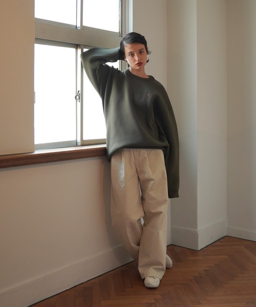 「TINA：JOJUN」 チノパンツ M ライトブラウン レディース_画像5