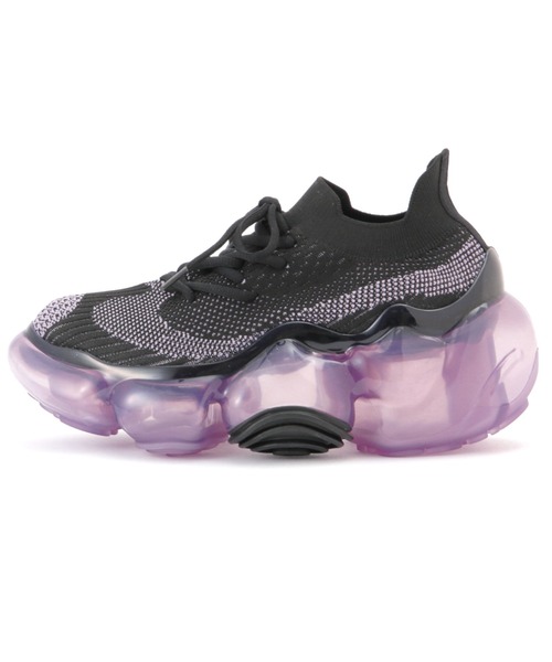 grounds（グラウンズ） ローカットスニーカー 42 ブラック レディース