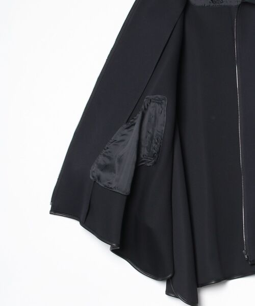 Sov. ポンチョ AKKO×Sov. /フロントジップステンカラーポンチョ（WEB