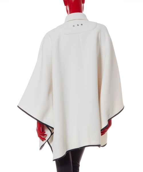 【DOUBLE STANDARD CLOTHING(Sov)】ポンチョコート Sov Double Standard Clothing ラビットファー ケープ マント ポンチョ