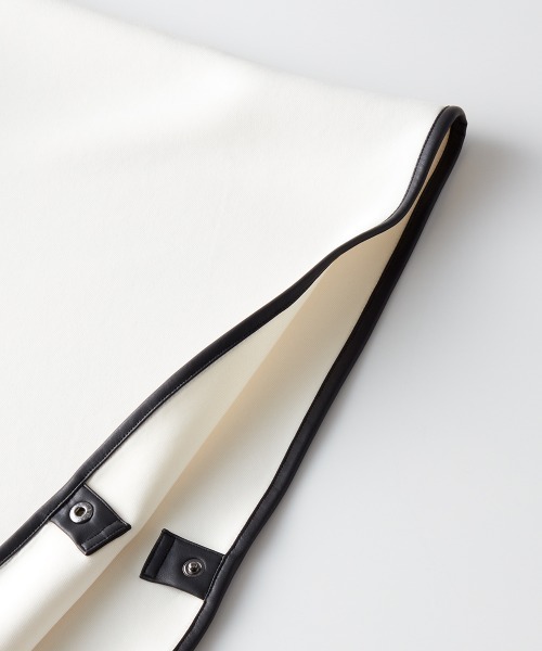 Sov. ポンチョ AKKO×Sov. /フロントジップステンカラーポンチョ（WEB