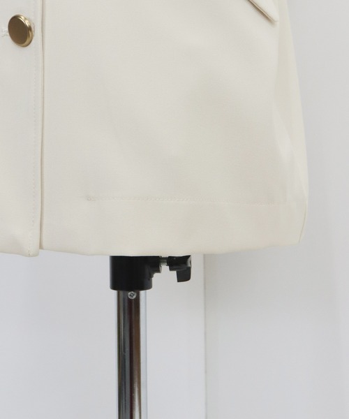 「BLUEEAST」 テーラードジャケット MEDIUM ベージュ レディース_画像9