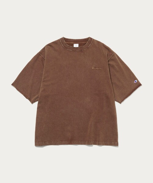 ななです⭐ エモダ×Champion 別注 コラボ トレーナー エモダ EMODA 【EMODA×Champion】EMBROIDERYロゴフーディー（ブラック