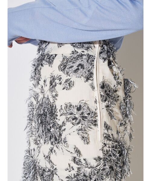 ELENDEEK（エレンディーク） スカート マルチジャガードスカート