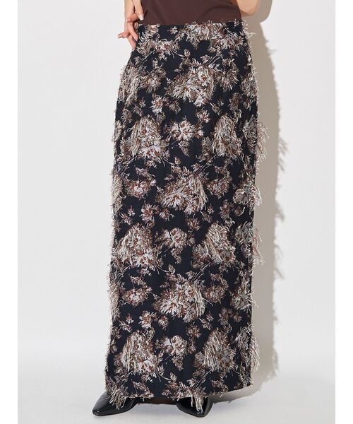 エレンディーク ELENDEEK ジャガードスカート 250812-9 エレンディーク ELENDEEK ジャガードスカート 250812-9