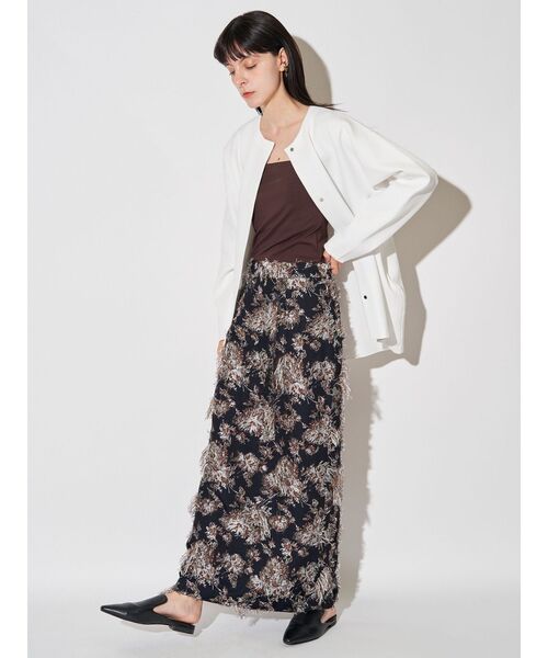 エレンディーク ELENDEEK ジャガードスカート 250812-9 エレンディーク ELENDEEK ジャガードスカート 250812-9