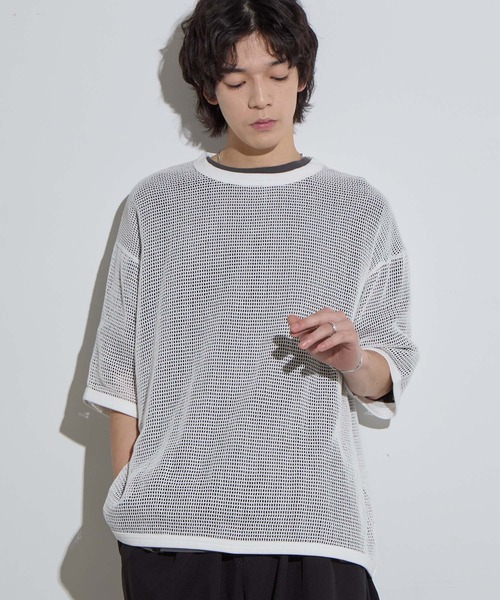「SLICK」 半袖Tシャツ 3 ホワイト メンズ_画像2