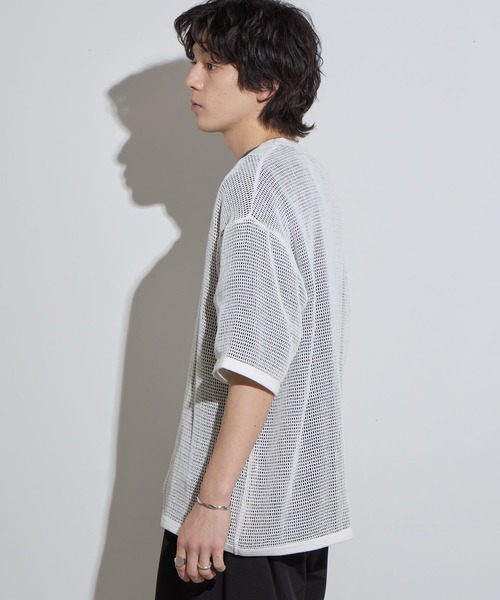 「SLICK」 半袖Tシャツ 3 ホワイト メンズ_画像3