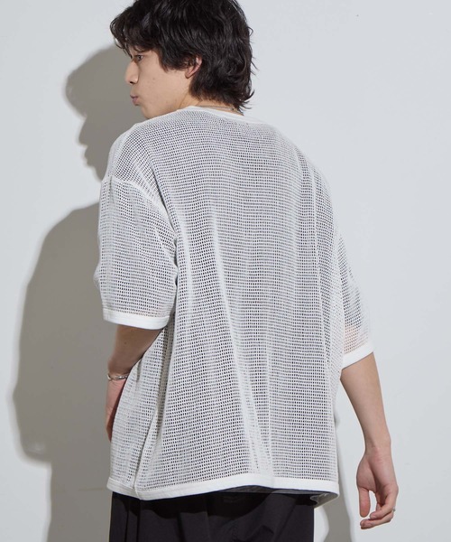 「SLICK」 半袖Tシャツ 3 ホワイト メンズ_画像5