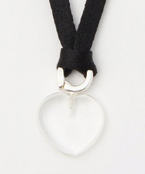 チョーカー 「in mood」SILK HEARTGEM CHOKER ネックレス レディースの画像
