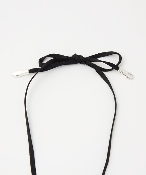 チョーカー 「in mood」SILK HEARTGEM CHOKER ネックレス レディースの画像