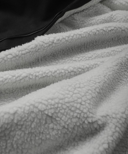 「Nilway」 ブルゾン MEDIUM チャコールグレー×ブラック メンズ_画像7