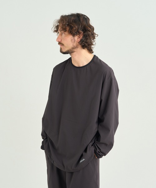 サミットインターナショナル ニッパー付　アンダーシャツ　ロングガードル NANGA（ナンガ） uvカット PLC EXCURSION L/S TOPS/PLC
