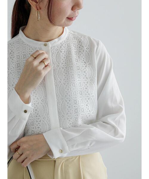 「Te chichi」 長袖ブラウス F グレー レディース_画像2