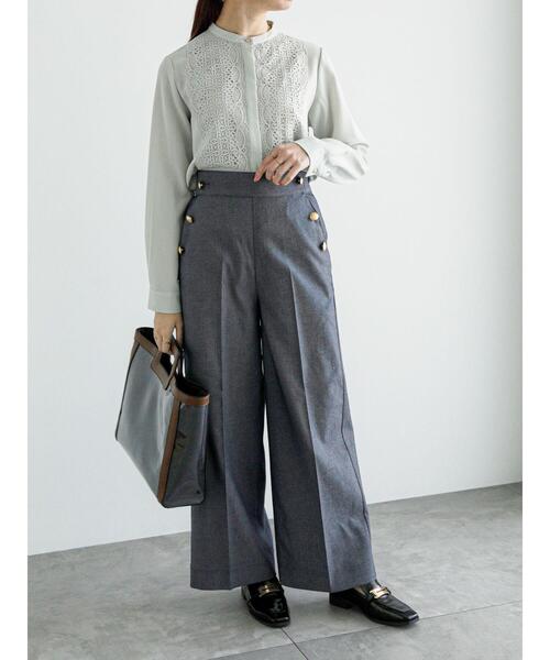 「Te chichi」 長袖ブラウス F グレー レディース_画像3