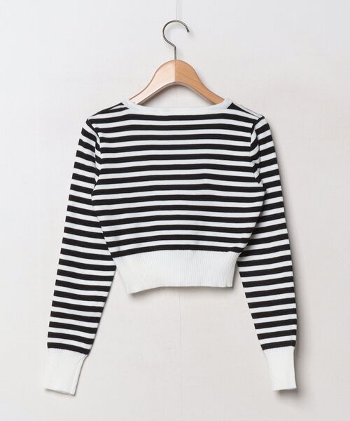 「shopnikoniko」 長袖カットソー フリー ブラック レディース_画像2