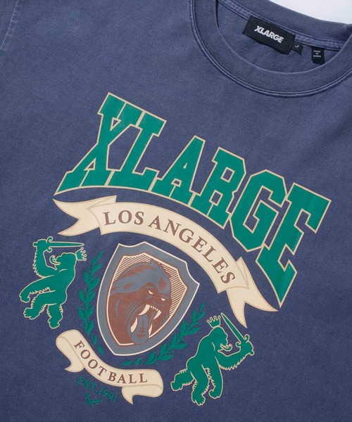 「XLARGE」 半袖Tシャツ S ブルー メンズ_画像6