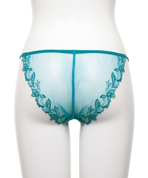 ★Ravijour★透け感パットレスブラジャー★フルバックショーツ★パンツ★下着 Ravijour - ☆Ravijour☆透け感パットレスブラジャー☆フルバック