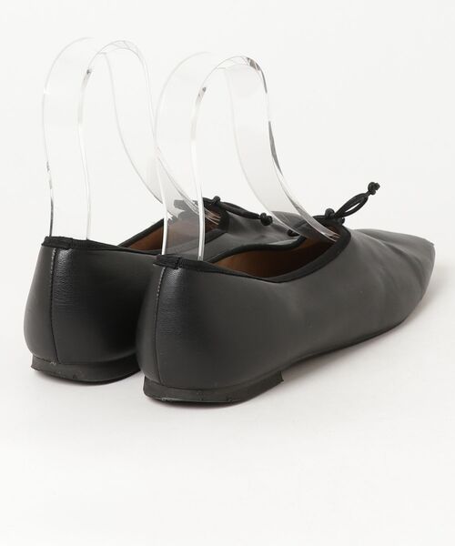 「BEAUTY&YOUTH UNITED ARROWS」 バレエシューズ 38 ブラック レディース_画像2
