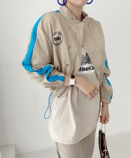 「N.s」 セットアップ FREE ネイビー レディース_画像5