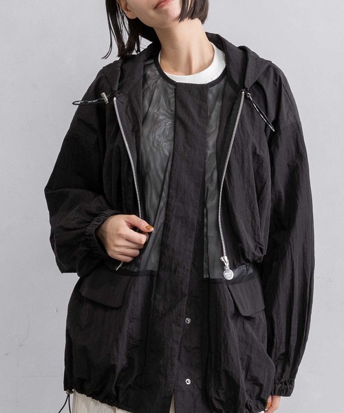 MAX&Co 3way フーディコート ジャケット ベストコート　ベージュ MARECHAL TERRE（マルシャルテル） コート アウター 3wayフーディ