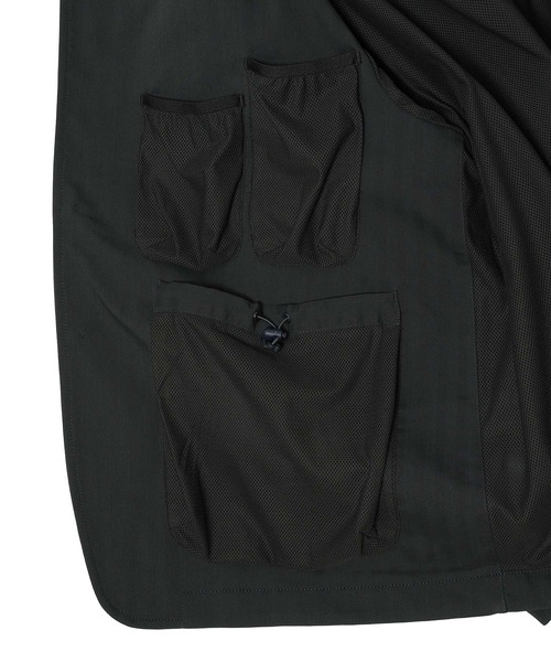 ブルゾン アウター TECH LOOSE 2B JACKET HERRINGBO BJ-51026 メンズの画像