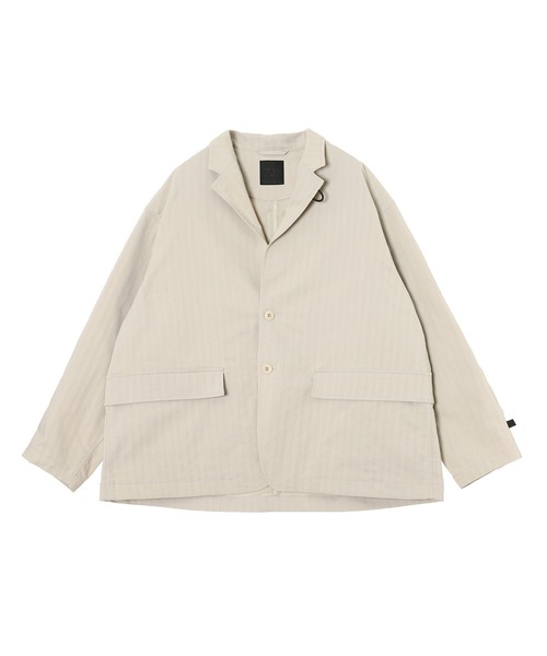 ブルゾン アウター TECH LOOSE 2B JACKET HERRINGBO BJ-51026 メンズの画像