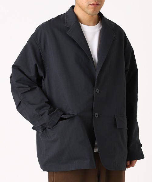 ブルゾン アウター TECH LOOSE 2B JACKET HERRINGBO BJ-51026 メンズの画像