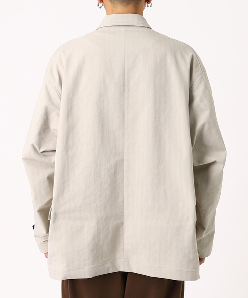 ブルゾン アウター TECH LOOSE 2B JACKET HERRINGBO BJ-51026 メンズの画像