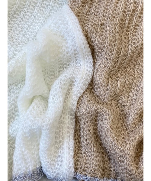 「JUMELLE」 長袖ニット MEDIUM オフホワイト レディース_画像2