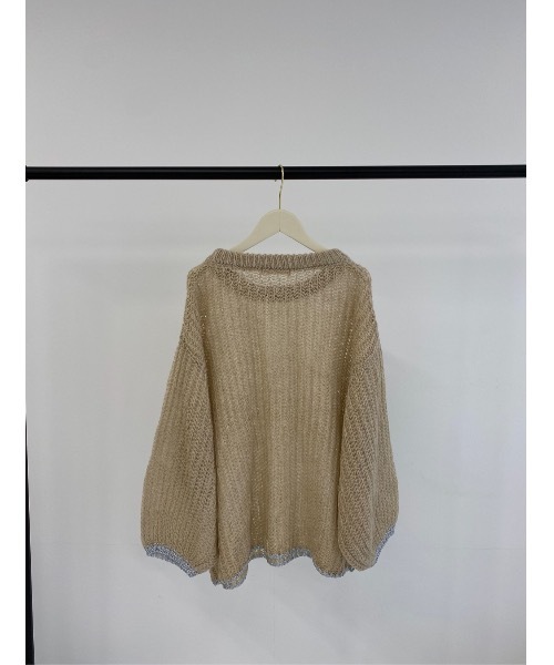 「JUMELLE」 長袖ニット MEDIUM オフホワイト レディース_画像4