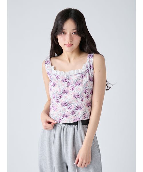 LILY BROWN（リリーブラウン） デニムビスチェ レディース : ZOZOTOWN