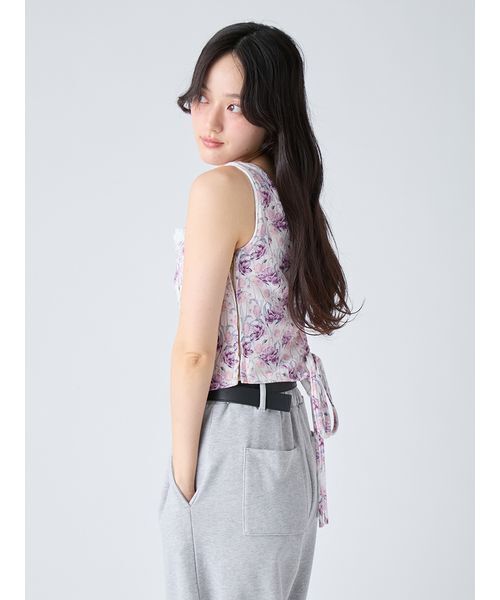 デニムビスチェ⭐︎新品未使用リリーブラウンlily brown⭐︎完売品 デニムビスチェ(ビスチェ)｜トップス｜LILY BROWN（リリー ブラウン
