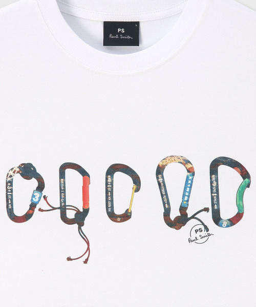 PS Paul Smith tシャツ カラビナグラフィック 半袖Tシャツ / 162554